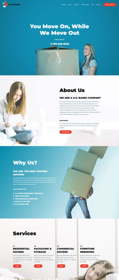 movers packers demo example
